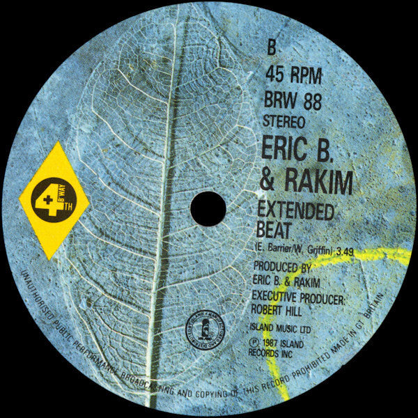 Eric B. & Rakim : Move The Crowd (7", Single)