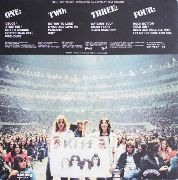 Kiss : Alive! (2xLP, Album, RE, Fil)