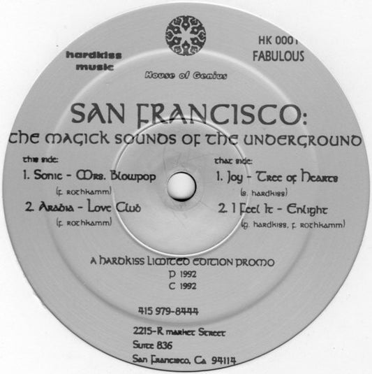 Various : San Francisco: The Magick Sounds Of The Underground (12")