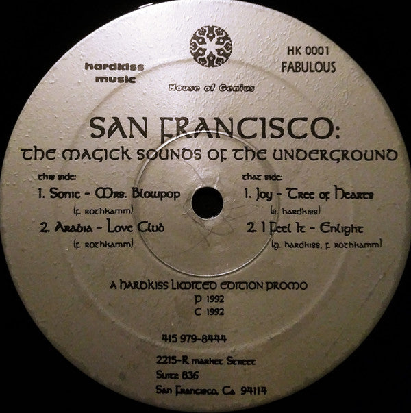 Various : San Francisco: The Magick Sounds Of The Underground (12")