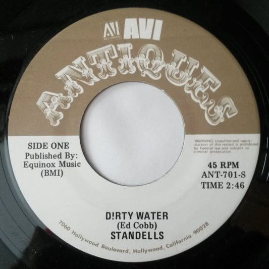 The Standells : Dirty Water / Try It (7", Single, RE)