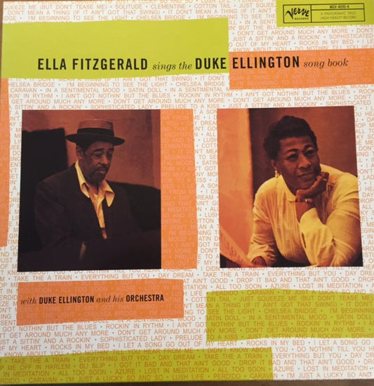 Ella Fitzgerald With Duke Ellington And His Orchestra : Ella Fitzgerald Sings The Duke Ellington Song Book (4xLP, Album, Mono, RE + Box)