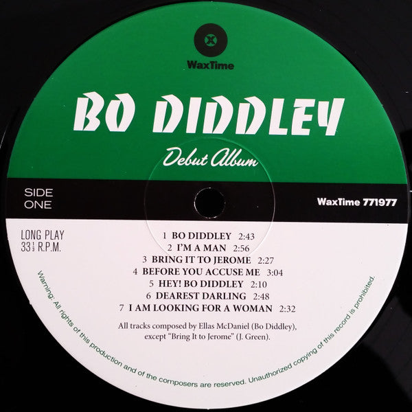 Bo Diddley : Bo Diddley (LP, Album, Comp, Mono, Ltd, RE, 180)