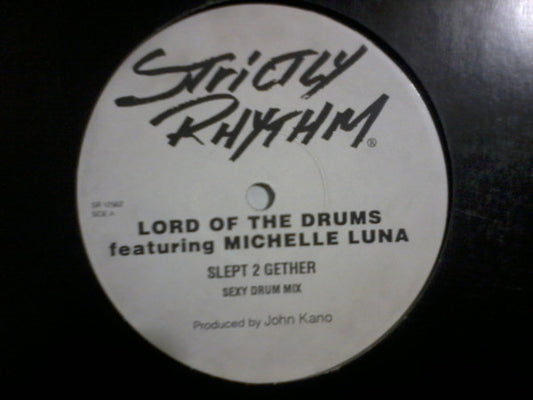 Lord Of The Drums Featuring Michelle Luna : Slept 2 Gether (12", Promo)