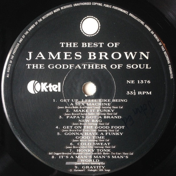 James Brown : The Best Of James Brown (LP, Comp)