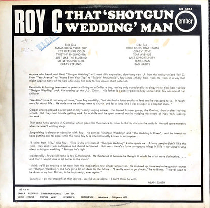 Roy "Shotgun Wedding" C* : That "Shotgun Wedding" Man (LP, Album)
