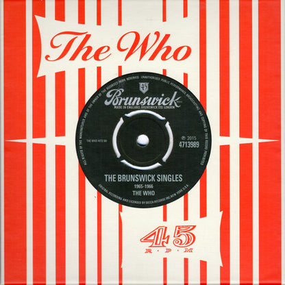 The Who : The Brunswick Singles (1965-1966) (Box, Comp, Ltd + 7x7", RE + 7" + Single, Mono, RM)