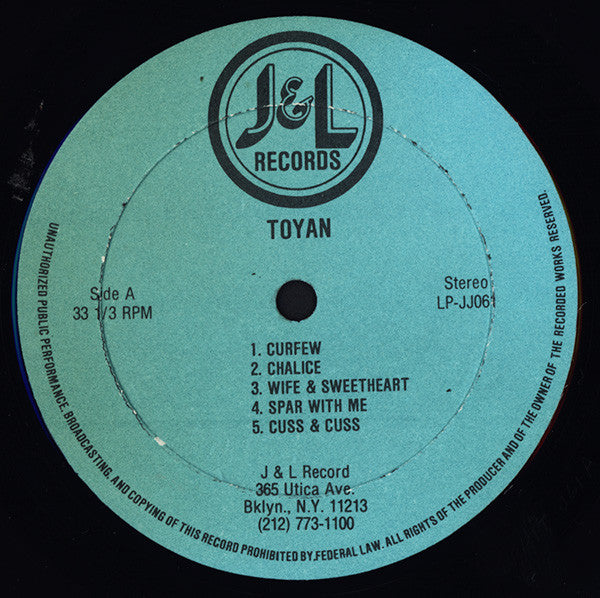 Toyan : Toyan (LP, Album)