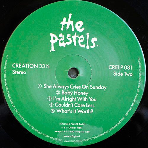 The Pastels : Suck On (Retrogressive 1983-1985) (LP, Comp)