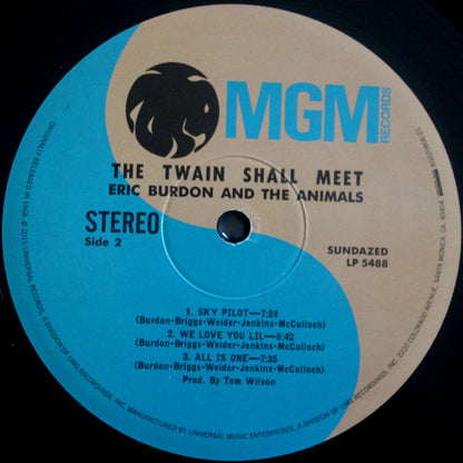 Eric Burdon & The Animals : The Twain Shall Meet (LP, Album, RE)