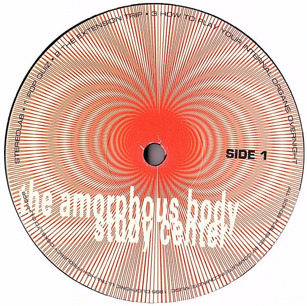 Charles Long & Stereolab : Music For The Amorphous Body Study Center (10", Album, Ltd)
