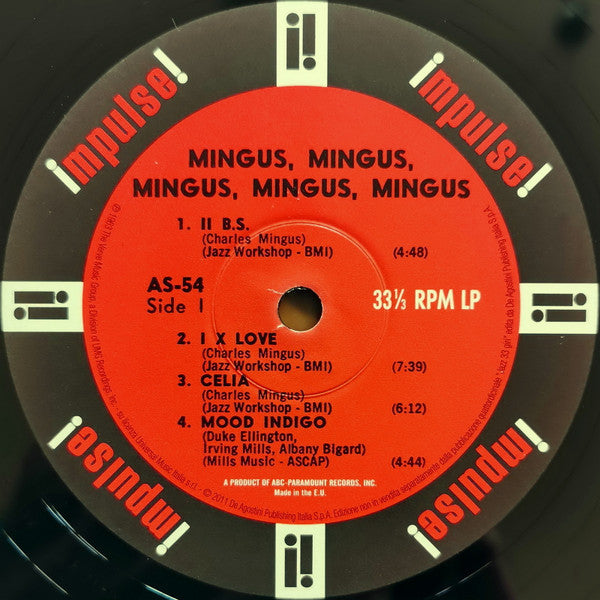 Charles Mingus : Mingus Mingus Mingus Mingus Mingus (LP, Album, RE, Gat)