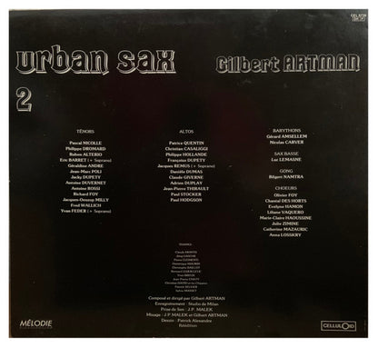 Urban Sax, Gilbert Artman : Urban Sax 2 (LP, Album, RE)