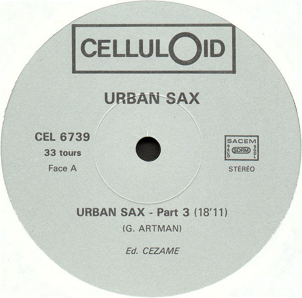 Urban Sax, Gilbert Artman : Urban Sax 2 (LP, Album, RE)