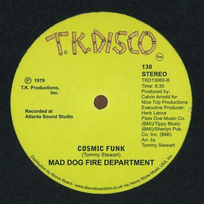 Universal Love (3) / Mad Dog Fire Department : Moon Ride / Cosmic Funk (12", RE, RM)