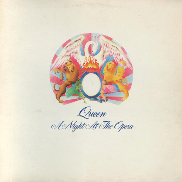 Queen : A Night At The Opera LP, Album, RE, Non (VG+ / VG+) - Dig