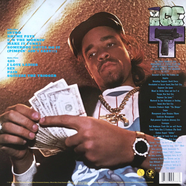 Ice-T : Rhyme Pays (LP, Album, RE)