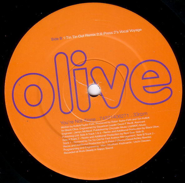 Olive : You're Not Alone (12")