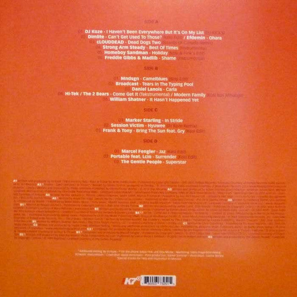 DJ Koze : DJ-Kicks (2xLP, Comp, Whi + CD, Mixed)