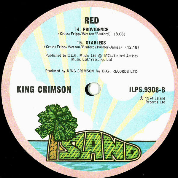 King Crimson : Red (LP, Album)