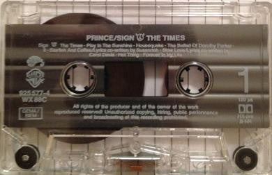 Prince : Sign "O" The Times (Cass, Album)