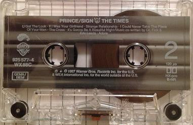 Prince : Sign "O" The Times (Cass, Album)