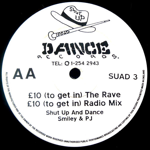 Shut Up & Dance : Twenty Pounds To Get In (12", Single)