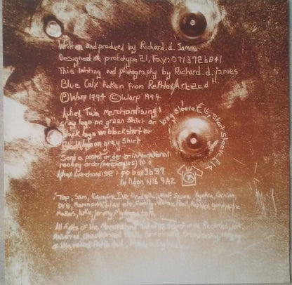 Aphex Twin : Selected Ambient Works Volume II (3xLP, Album)