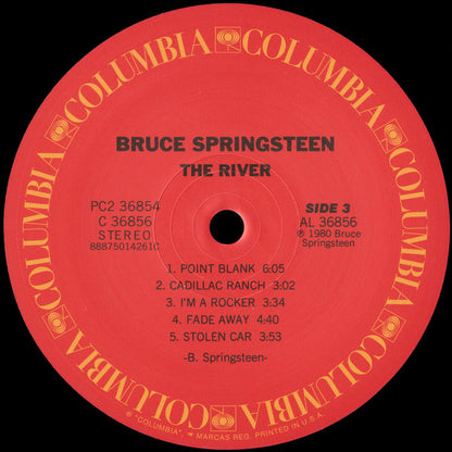 Bruce Springsteen : The River  (2xLP, Album, RE, RM, 180)