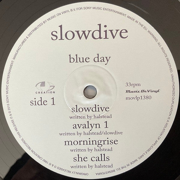 Slowdive : Blue Day (LP, Comp, RE, 180)