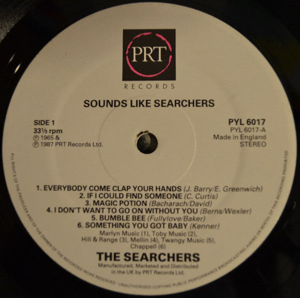 The Searchers : Sounds Like Searchers (LP, Album, RE)