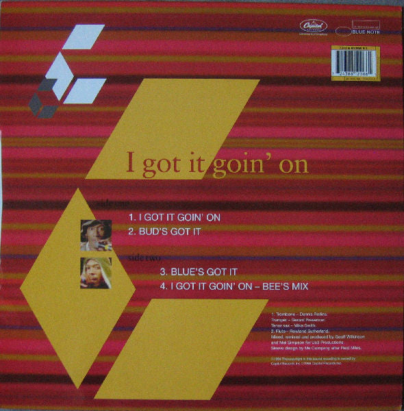 Us3 Featuring Kobie Powell & Rahsaan : I Got It Goin' On (12")