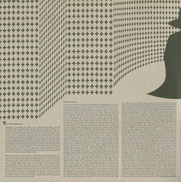 Alejandro Jodorowsky : The Holy Mountain - The Original Soundtrack (2xLP, Album, RE)