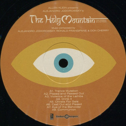 Alejandro Jodorowsky : The Holy Mountain - The Original Soundtrack (2xLP, Album, RE)