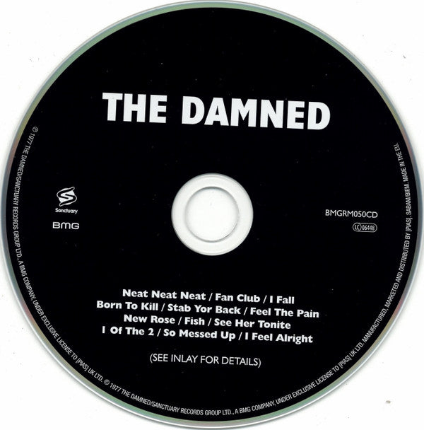 The Damned : Damned Damned Damned (CD, Album, RE, Dig)