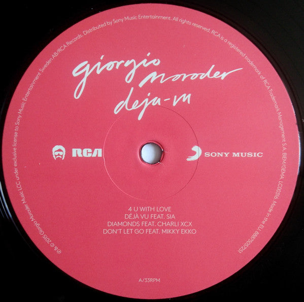 Giorgio Moroder : Deja-Vu (2xLP, Album)