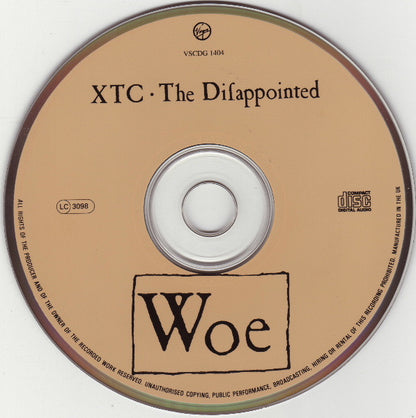 XTC : The Disappointed (CD, Single)