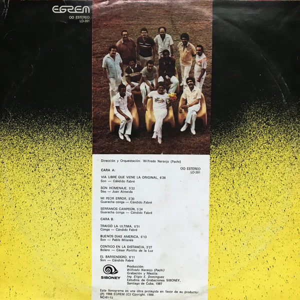 La Original De Manzanillo* : Via Libre Que Viene La Original  (LP, Album)