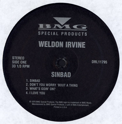 Weldon Irvine : Sinbad (LP, Album, RE)