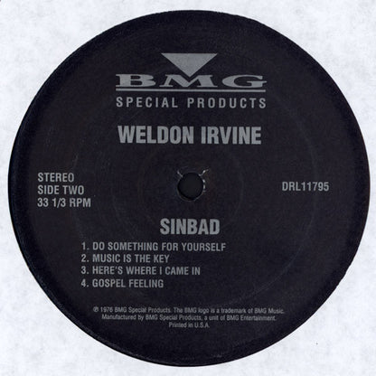 Weldon Irvine : Sinbad (LP, Album, RE)