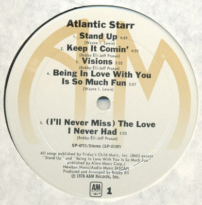 Atlantic Starr : Atlantic Starr (LP, Album, Mon)