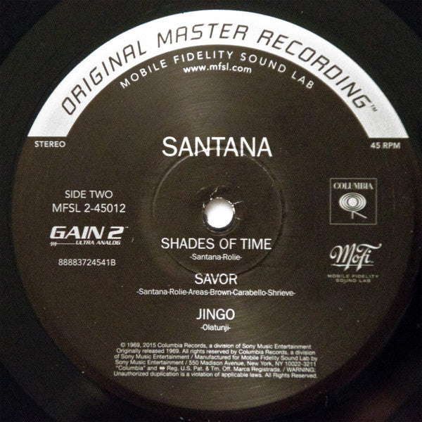 Santana : Santana (2x12", Album, Ltd, Num, RE, RM, 180)