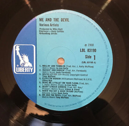 Various : The Anthology Of British Blues: Me And The Devil (LP, Album, Mono)