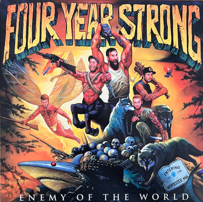 Four Year Strong : Enemy Of The World (LP, Album, Ora)