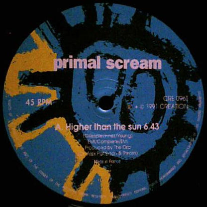 Primal Scream : Higher Than The Sun (12", Single)