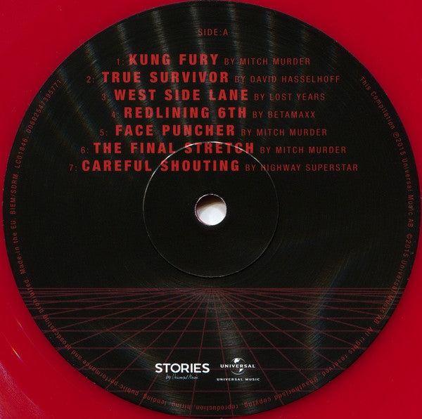 Various : Kung Fury (Original Motion Picture Soundtrack) (LP, Album, Comp, Red)