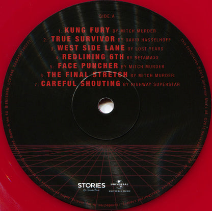 Various : Kung Fury (Original Motion Picture Soundtrack) (LP, Album, Comp, Red)