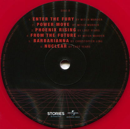 Various : Kung Fury (Original Motion Picture Soundtrack) (LP, Album, Comp, Red)