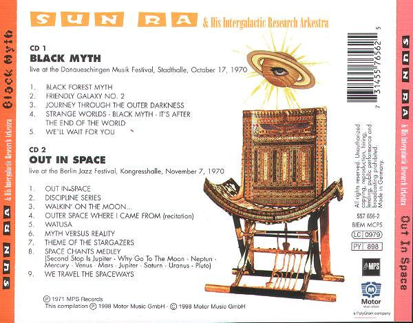 Sun Ra & His Intergalactic Research Arkestra* : Black Myth / Out In Space (2xCD, Comp)