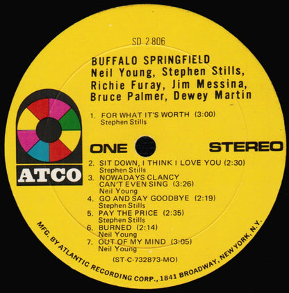 Buffalo Springfield : Buffalo Springfield (2xLP, Comp, MO-)